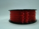 빨강 1.75mm/3.0mm PETG Fliament 3D 인쇄 필라멘트 물자